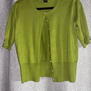 Grace Olive Knit Cardigan